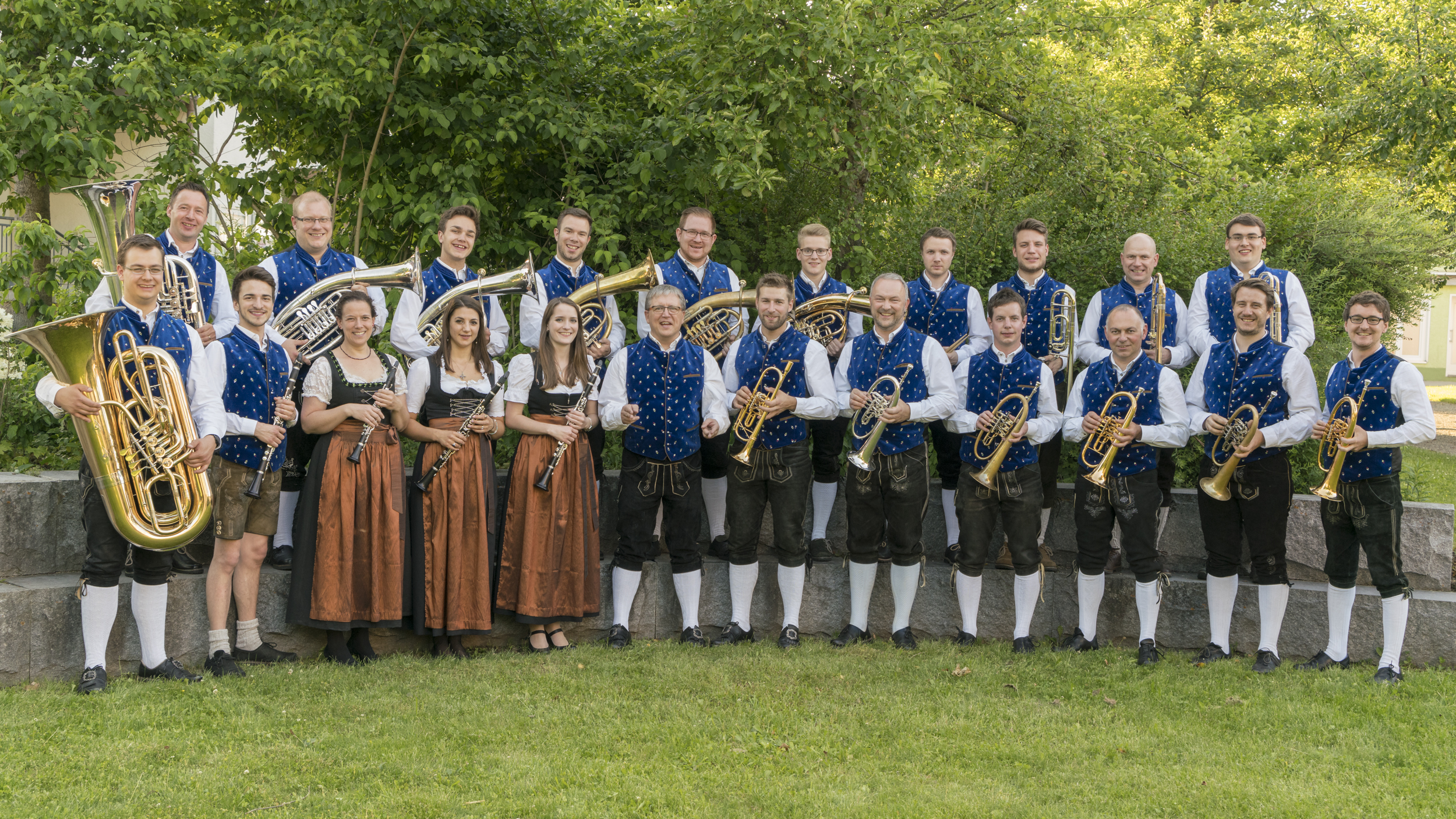 Die Allgäu-Schwäbischen Musikanten mit Toni Scholl